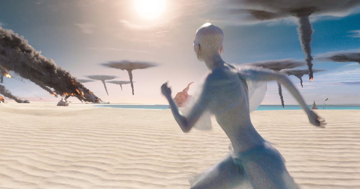 Angriff auf die Pearls in Valerian: Die Stadt der Tausend Planeten. (c) STX Entertainment